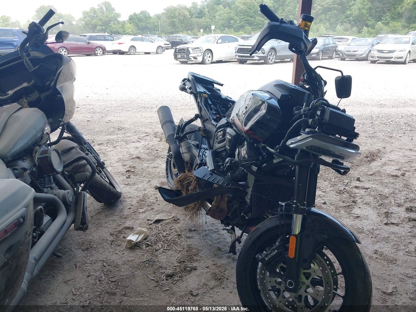2025 Harley-davidson Pan america VIN MLY1ZJS12SS310290 IAAI salvage auction — RIGHT SIDE, Rebuildable (Florida), sold $2,125 on 2026-07-14 (photo 1)