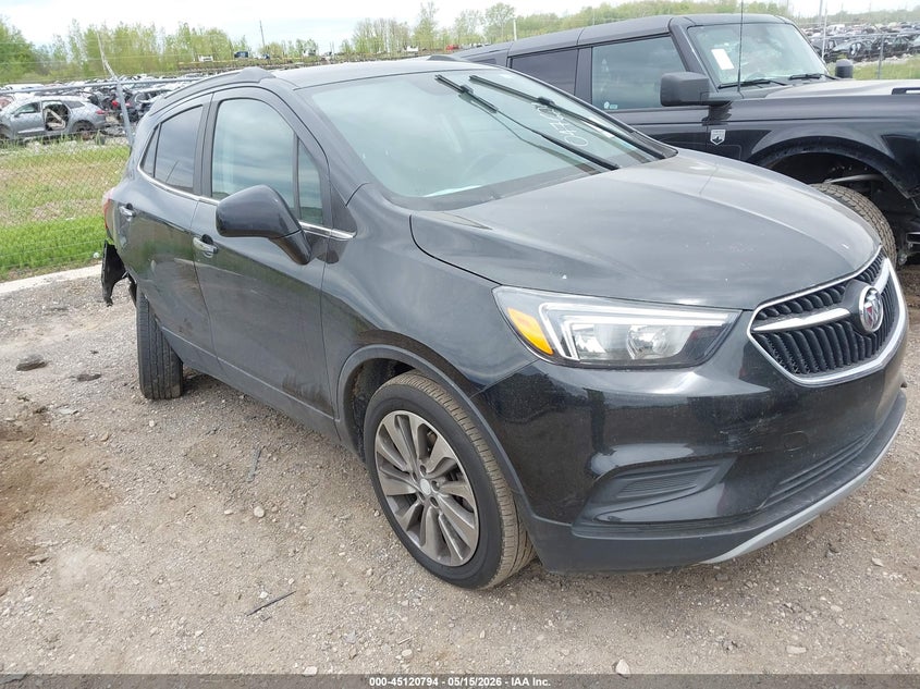 2020 Buick Encore VIN KL4CJASB5LB047624 IAAI salvage auction — RIGHT REAR, Clear (Michigan), sold $1,425 on 2026-07-09 (photo 1)