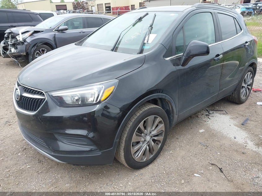 2020 Buick Encore VIN KL4CJASB5LB047624 IAAI salvage auction — RIGHT REAR, Clear (Michigan), sold $1,425 on 2026-07-09 (photo 2)