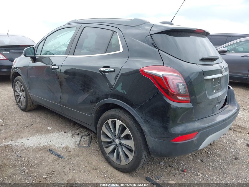 2020 Buick Encore VIN KL4CJASB5LB047624 IAAI salvage auction — RIGHT REAR, Clear (Michigan), sold $1,425 on 2026-07-09 (photo 3)
