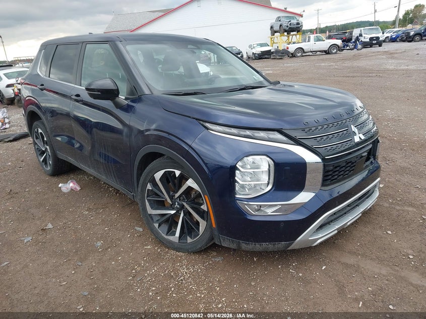 2022 Mitsubishi Outlander VIN JA4J4UA82NZ036659 IAAI salvage auction — LEFT FRONT, Salvage (Pennsylvania), sold $6,950 on 2026-07-08 (photo 1)