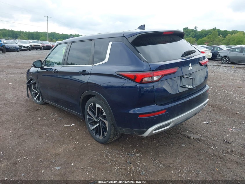 2022 Mitsubishi Outlander VIN JA4J4UA82NZ036659 IAAI salvage auction — LEFT FRONT, Salvage (Pennsylvania), sold $6,950 on 2026-07-08 (photo 3)