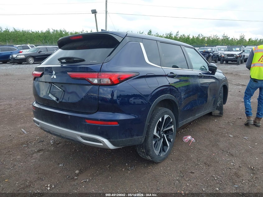 2022 Mitsubishi Outlander VIN JA4J4UA82NZ036659 IAAI salvage auction — LEFT FRONT, Salvage (Pennsylvania), sold $6,950 on 2026-07-08 (photo 4)