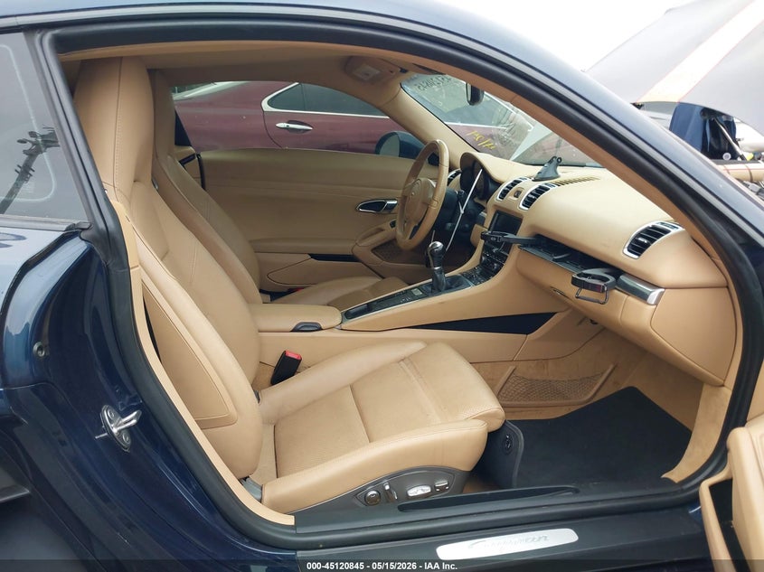 2014 Porsche Cayman VIN WP0AA2A85EK170254 IAAI salvage auction — FRONT END, Salvage (California), sold $4,150 on 2026-07-23 (photo 5)