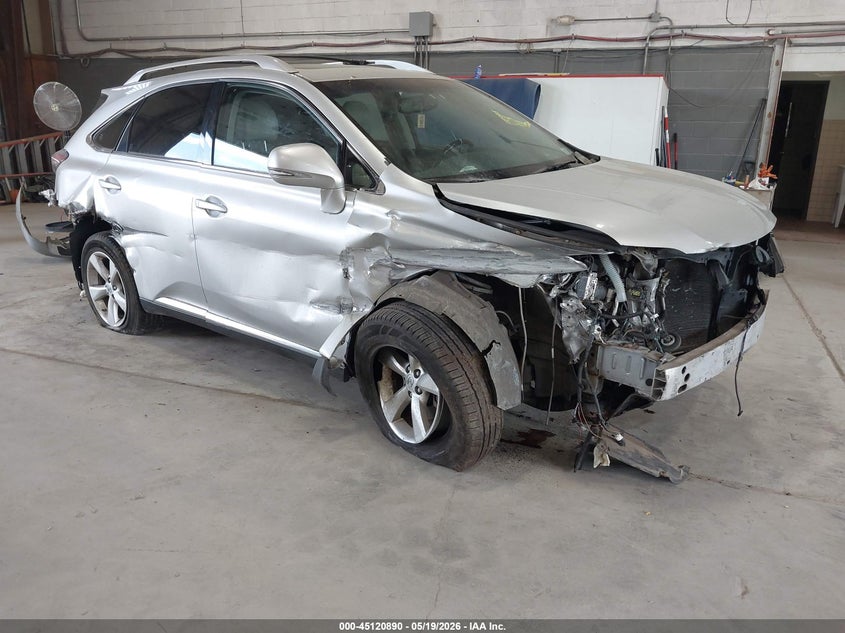 2013 Lexus Rx VIN JTJBK1BA3D2033869 IAAI salvage auction — SIDE, Salvage (Idaho), sold $25 on 2026-07-29 (photo 1)