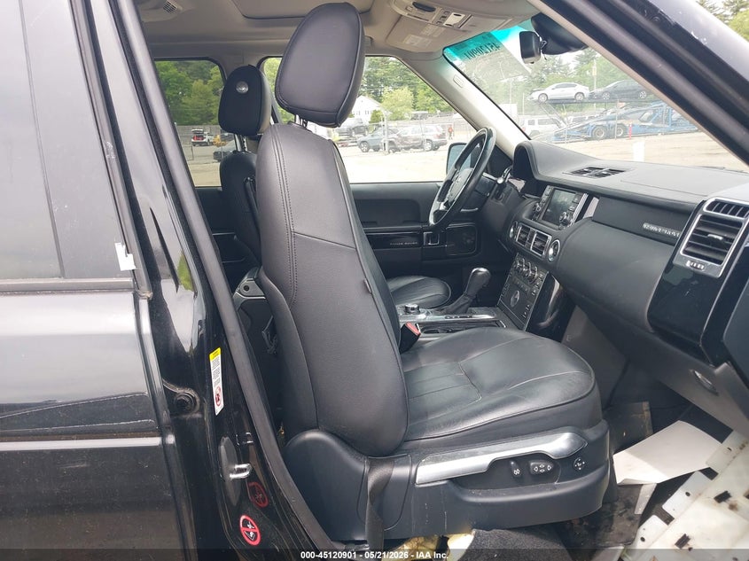 2012 Land rover RANGE ROVER VIN SALME1D46CA393242 IAAI salvage auction — SIDE, Clear (Massachusetts), sold $775 on 2026-07-12 (photo 5)