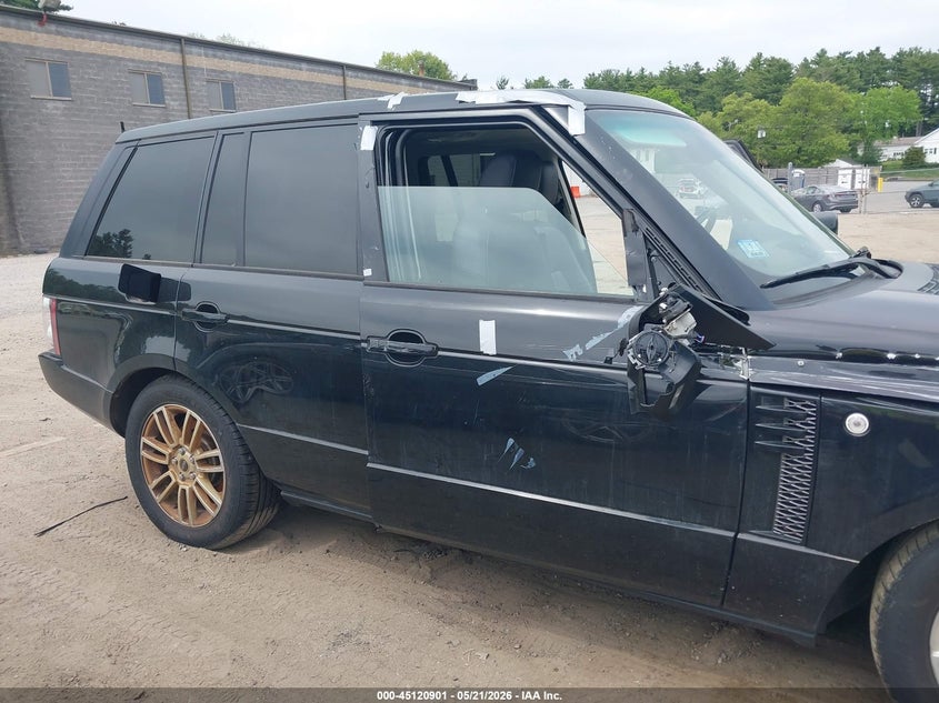 2012 Land rover RANGE ROVER VIN SALME1D46CA393242 IAAI salvage auction — SIDE, Clear (Massachusetts), sold $775 on 2026-07-12 (photo 6)