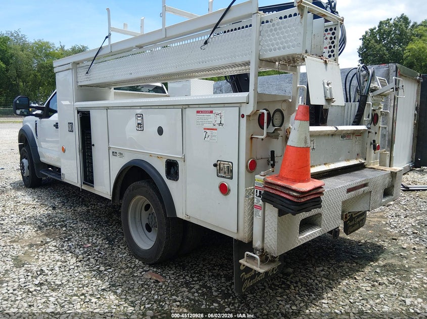 2022 Ford F-550 chassis VIN 1FDUF5GN9NEC91814 IAAI salvage auction — MECHANICAL, Clear (North Carolina), sold $2,550 on 2026-07-29 (photo 3)