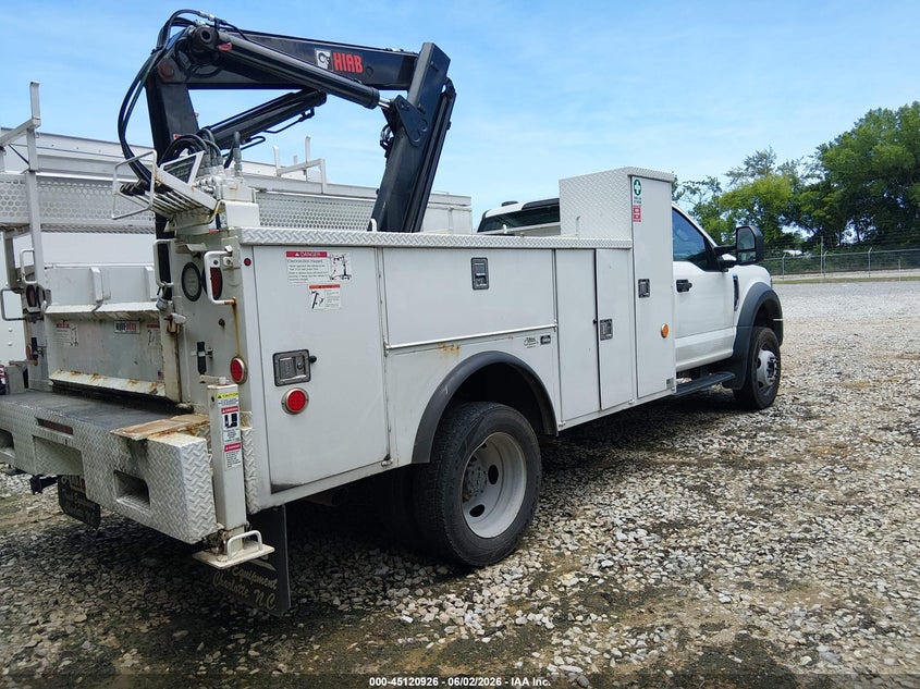2022 Ford F-550 chassis VIN 1FDUF5GN9NEC91814 IAAI salvage auction — MECHANICAL, Clear (North Carolina), sold $2,550 on 2026-07-29 (photo 4)