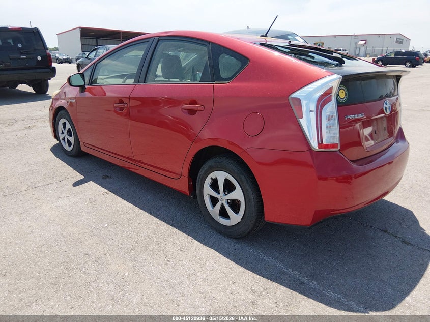 2014 Toyota Prius VIN JTDKN3DU5E1752819 IAAI salvage auction — LEFT & RIGHT, Salvage (Missouri), sold $2,650 on 2026-07-30 (photo 3)