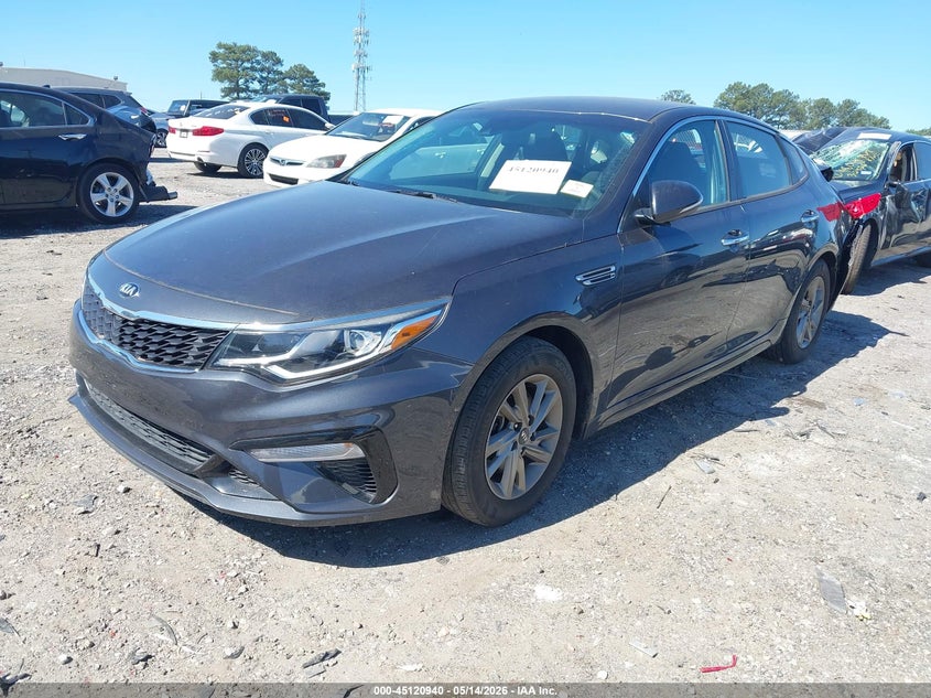 2019 Kia Optima VIN 5XXGT4L31KG302059 IAAI salvage auction — REAR END, Salvage (Georgia), sold $2,300 on 2026-07-08 (photo 2)