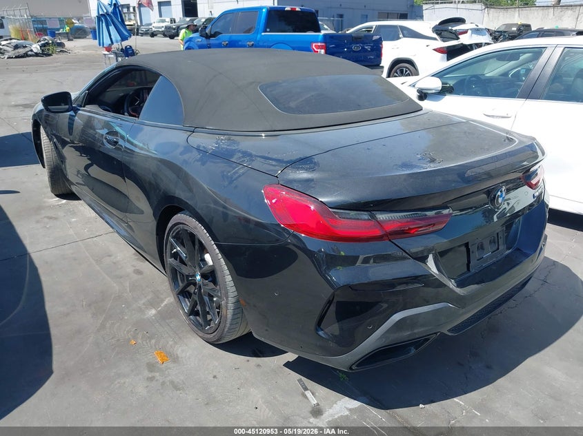 2022 BMW 8er VIN WBAFY4C05NCH75731 IAAI salvage auction — Front End, Salvage Certificate (California), sold $26,100 on 2026-06-10 (photo 3)