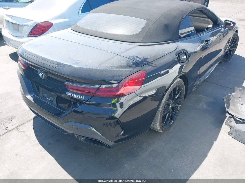 2022 BMW 8er VIN WBAFY4C05NCH75731 IAAI salvage auction — Front End, Salvage Certificate (California), sold $26,100 on 2026-06-10 (photo 4)