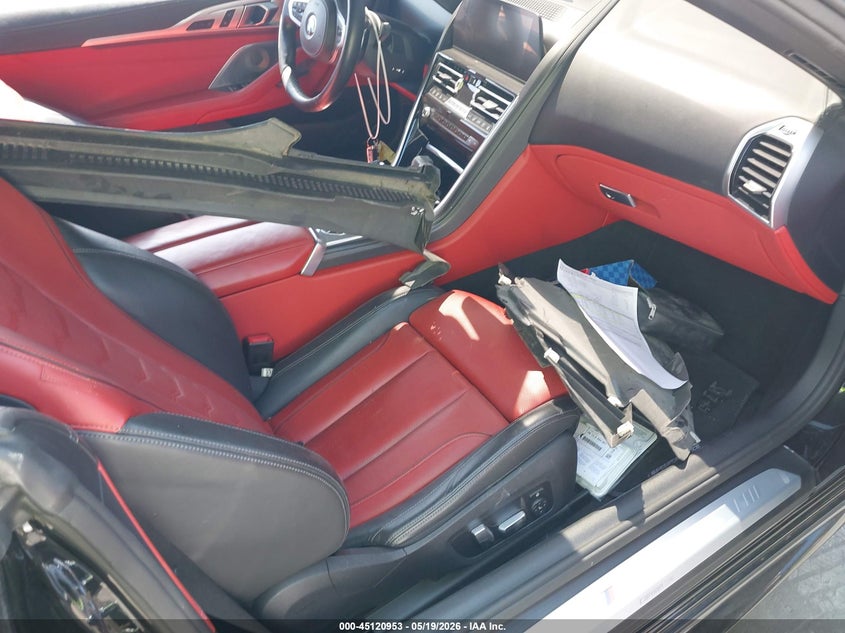 2022 BMW 8er VIN WBAFY4C05NCH75731 IAAI salvage auction — Front End, Salvage Certificate (California), sold $26,100 on 2026-06-10 (photo 5)