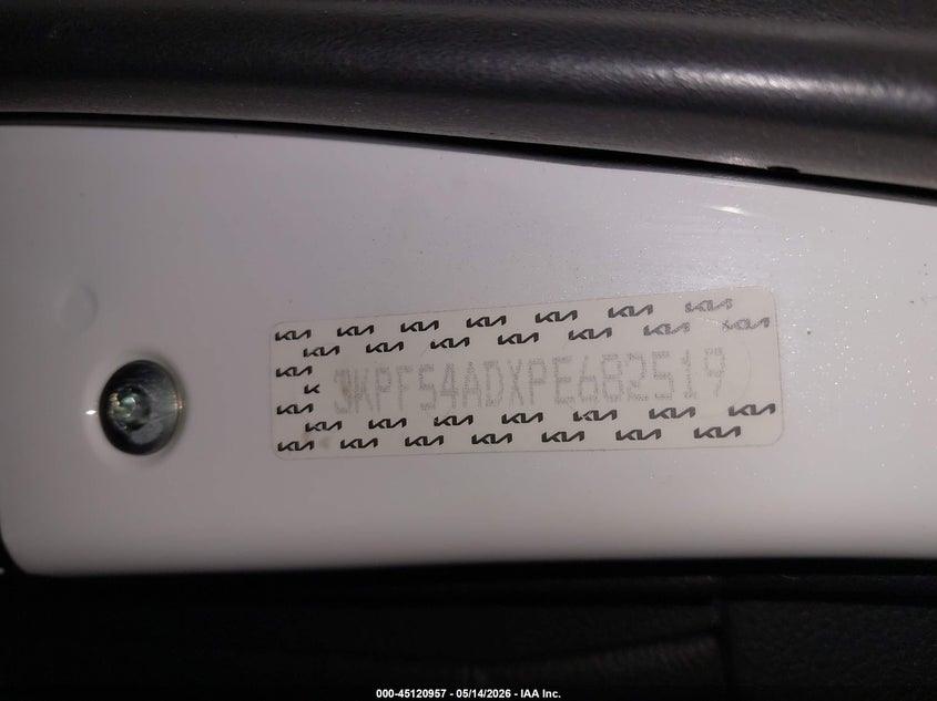 2023 Kia Forte VIN 3KPF54ADXPE682519 IAAI salvage auction — BIO HAZARD, Salvage (Oregon), sold $7,600 on 2026-07-16 (photo 9)