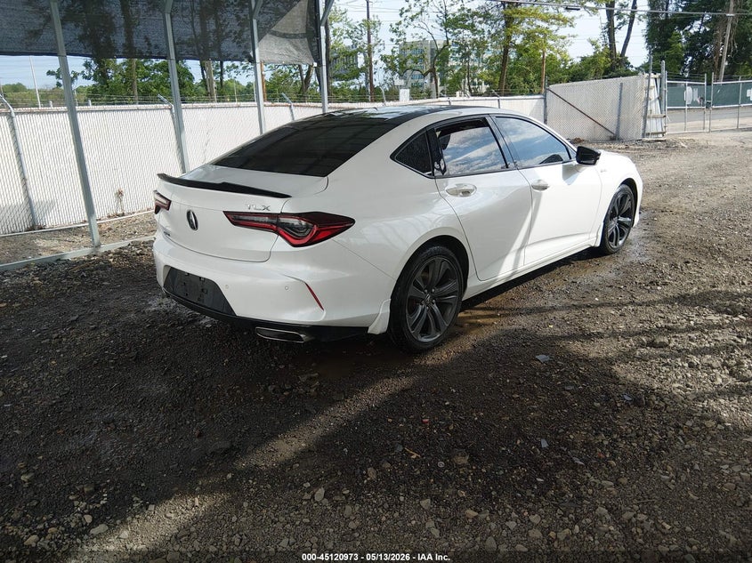 2022 Acura Tlx VIN 19UUB5F51NA000068 IAAI salvage auction — THEFT, Salvage Title, sold $14,250 on 2026-08-31 (photo 4)