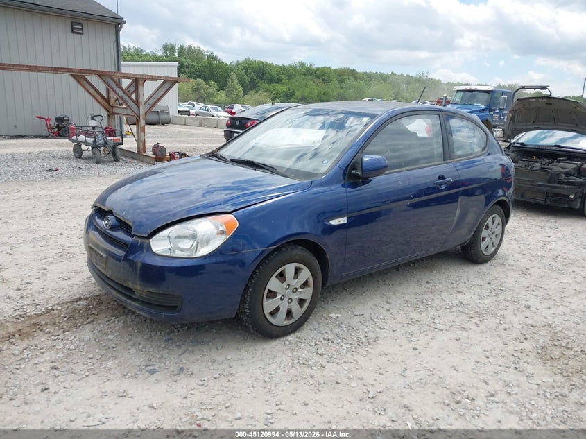 2010 Hyundai Accent VIN KMHCM3AC0AU158128 IAAI salvage auction — NORMAL WEAR, Salvage (Texas), sold $450 on 2026-07-29 (photo 2)