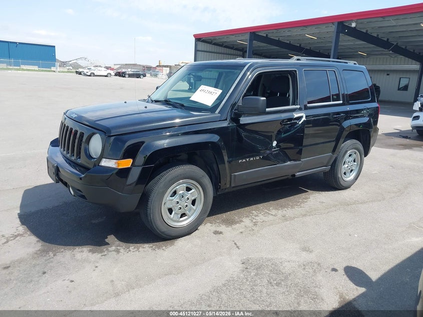 2014 Jeep Liberty (patriot) VIN 1C4NJPBA0ED864385 IAAI salvage auction — SIDE, Certificate Of Title (Nebraska), sold $850 on 2026-07-06 (photo 2)