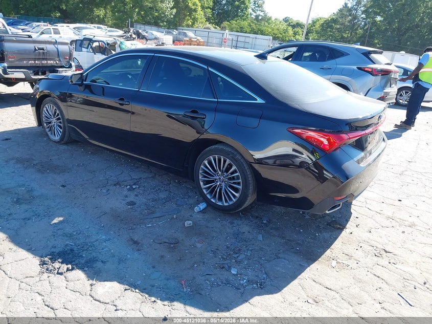 2019 Toyota Avalon VIN 4T1BZ1FB4KU022510 IAAI salvage auction — FRONT END, Salvage (Georgia), sold $9,600 on 2026-07-29 (photo 3)