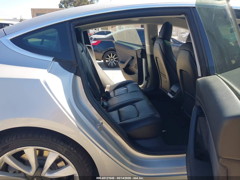 2018 Tesla Model 3 VIN 5YJ3E1EB1JF091085 IAAI salvage auction — FRONT END, Salvage (California), sold $6,200 on 2026-07-29 (photo 8)