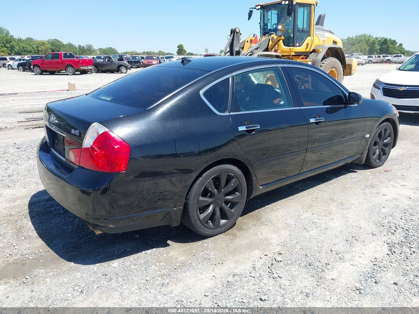 2006 Infiniti M45 VIN JNKBY01EX6M206177 IAAI salvage auction — UNDERCARRIAGE, Salvage (Georgia), sold $425 on 2026-07-20 (photo 4)