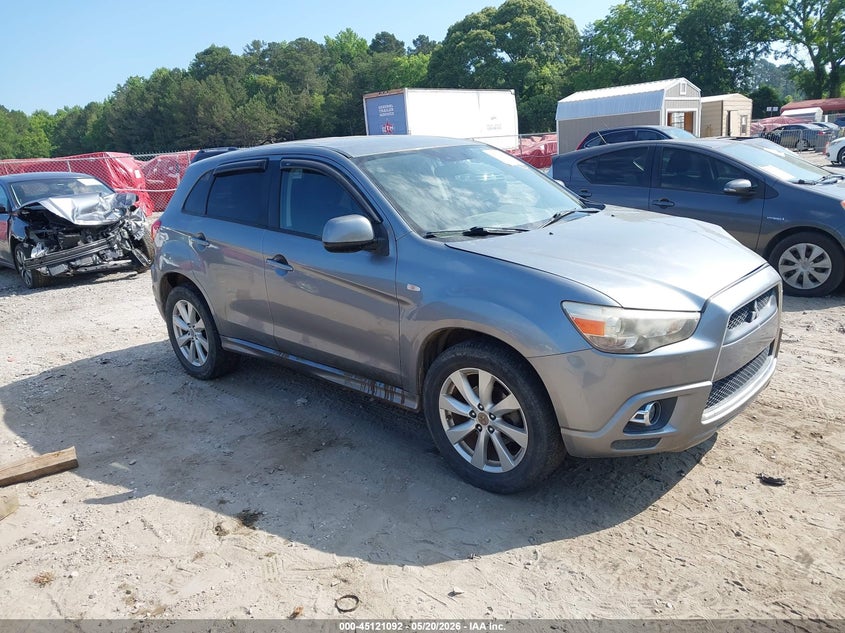 2012 Mitsubishi Outlander VIN JA4AR4AU7CZ002437 IAAI salvage auction — LEFT FRONT, Salvage (Georgia), sold $975 on 2026-07-17 (photo 1)