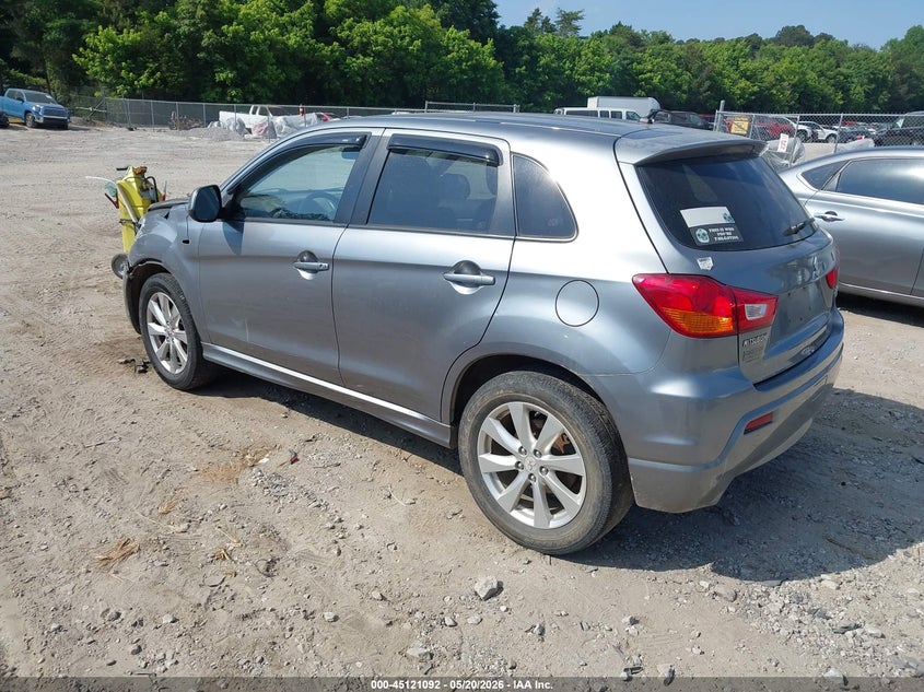 2012 Mitsubishi Outlander VIN JA4AR4AU7CZ002437 IAAI salvage auction — LEFT FRONT, Salvage (Georgia), sold $975 on 2026-07-17 (photo 3)