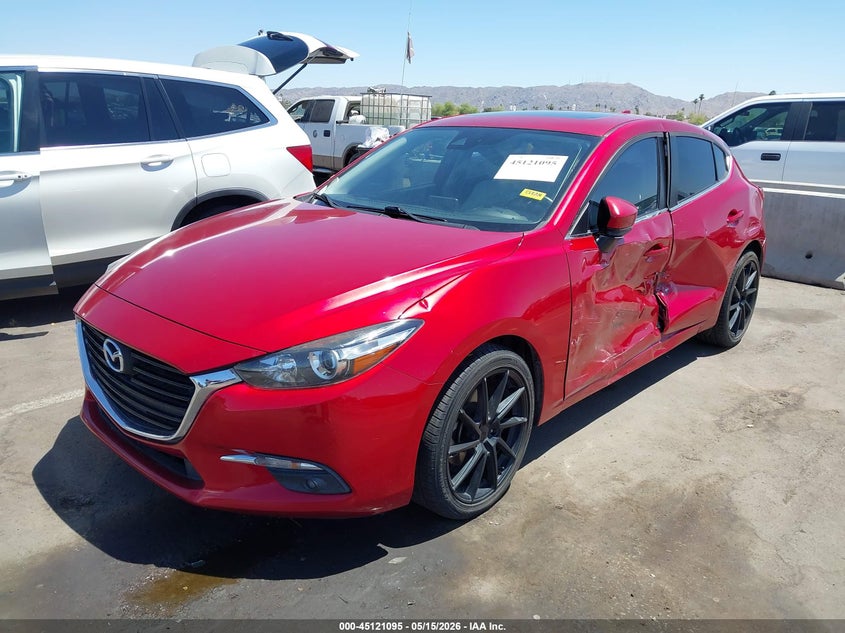 2017 Mazda 3 VIN JM1BN1M32H1122711 IAAI salvage auction — SIDE, Salvage (Arizona), sold $3,150 on 2026-07-14 (photo 2)