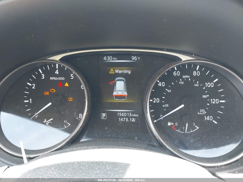 2016 Nissan Rogue VIN KNMAT2MV4GP702823 IAAI salvage auction — REAR END, Original (Texas), sold $2,300 on 2026-07-07 (photo 7)