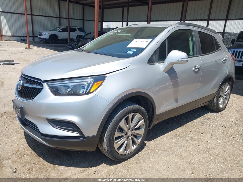 2018 Buick Encore VIN KL4CJESB7JB514675 IAAI salvage auction — REAR END, Salvage (Texas), sold $1,950 on 2026-07-21 (photo 2)