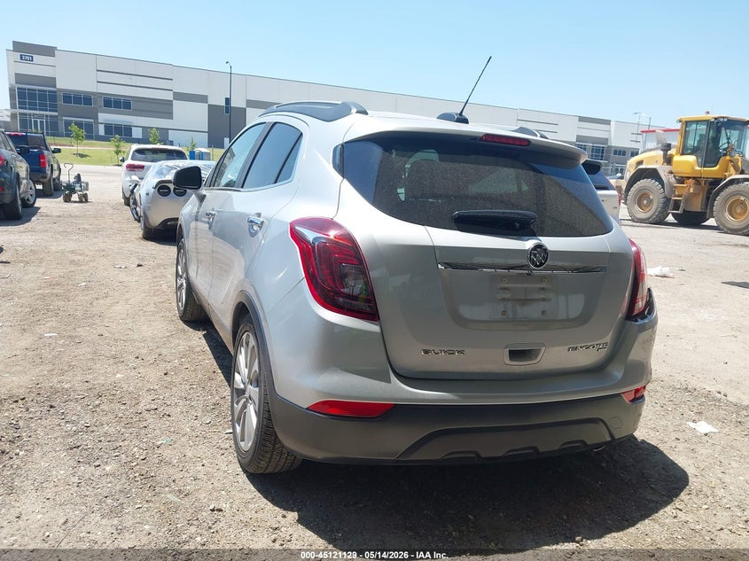 2018 Buick Encore VIN KL4CJESB7JB514675 IAAI salvage auction — REAR END, Salvage (Texas), sold $1,950 on 2026-07-21 (photo 3)