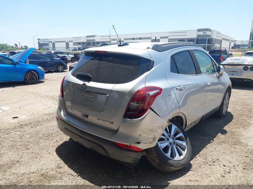 2018 Buick Encore VIN KL4CJESB7JB514675 IAAI salvage auction — REAR END, Salvage (Texas), sold $1,950 on 2026-07-21 (photo 4)