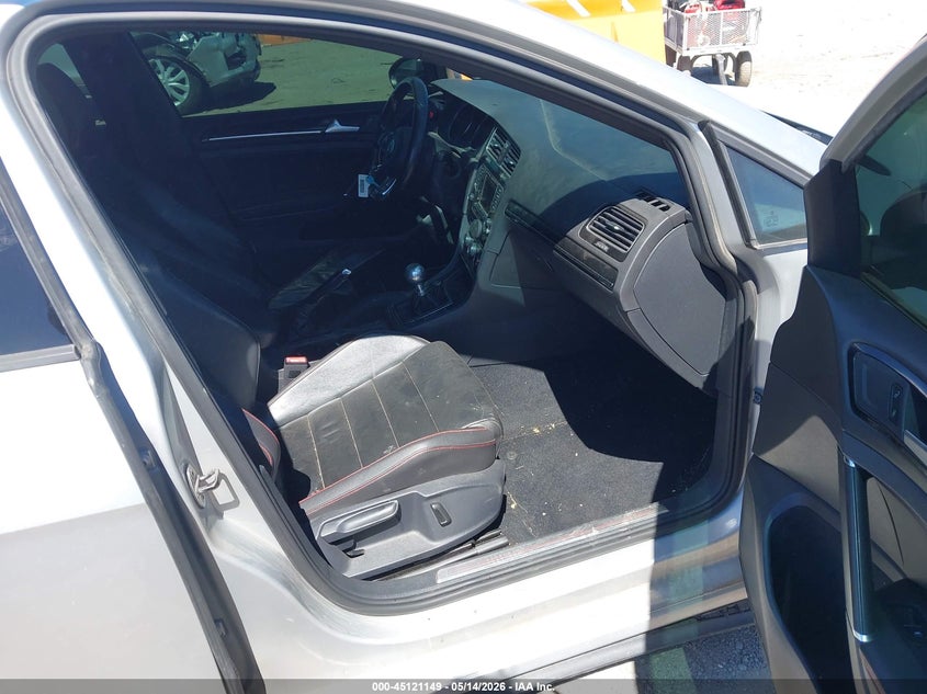 2015 Volkswagen Golf gti VIN 3VW5T7AU2FM023502 IAAI salvage auction — FRONT END, Salvage (Kentucky), sold $2,250 on 2026-07-18 (photo 5)