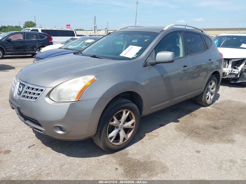 2008 Nissan Rogue VIN JN8AS58V18W405356 IAAI salvage auction — RIGHT REAR, Salvage (Texas), sold $425 on 2026-07-08 (photo 2)