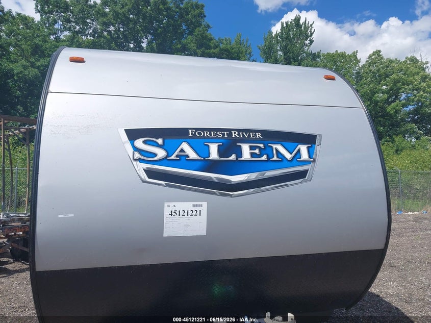 2022 Forest river Salem VIN 4X4TSMG24N8069461 IAAI salvage auction — WATER/FLOOD, Scrap (Michigan), sold $2,150 on 2026-07-29 (photo 6)
