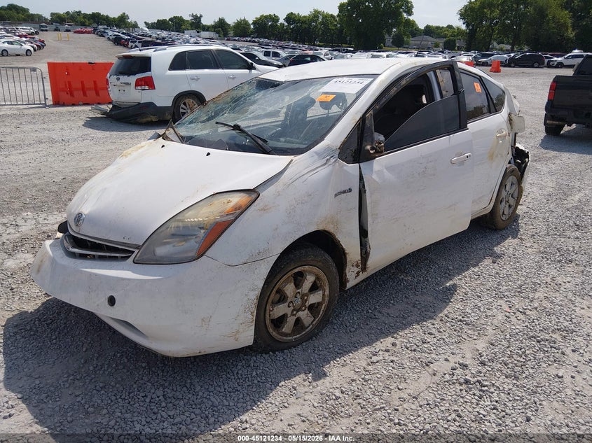 2008 Toyota Prius VIN JTDKB20U887785744 IAAI salvage auction — FRONT & REAR, Salvage (Kentucky), sold $325 on 2026-07-22 (photo 2)