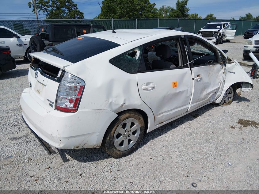 2008 Toyota Prius VIN JTDKB20U887785744 IAAI salvage auction — FRONT & REAR, Salvage (Kentucky), sold $325 on 2026-07-22 (photo 4)