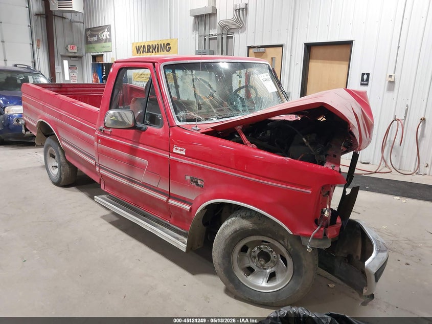1992 Ford F-150 lightning VIN 1FTEF15N6NPA18452 IAAI salvage auction — FRONT END, Salvage (Idaho), sold $25 on 2026-07-09 (photo 1)