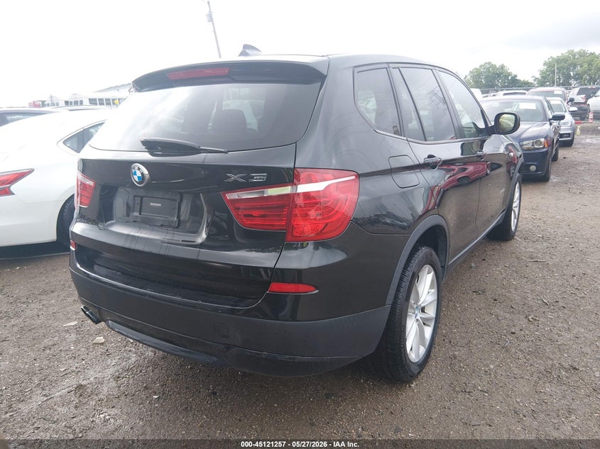 2014 BMW X3 VIN 5UXWX9C59E0D19374 IAAI salvage auction — FRONT END, Wait Title, sold $1,350 on 2026-08-03 (photo 4)