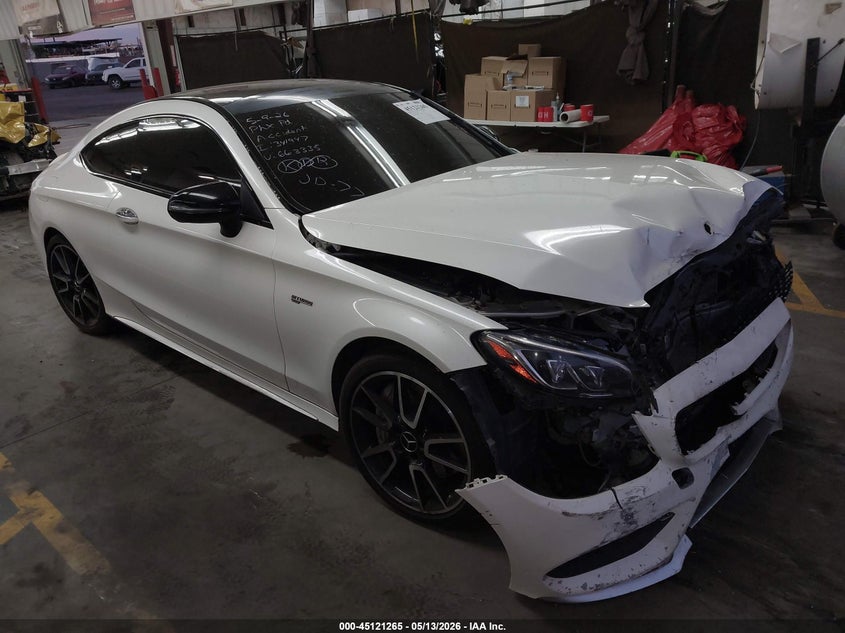 2018 Mercedes-benz VIN WDDWJ6EB0JF663335 IAAI salvage auction — FRONT END, Salvage (Arizona), sold $8,100 on 2026-07-14 (photo 1)