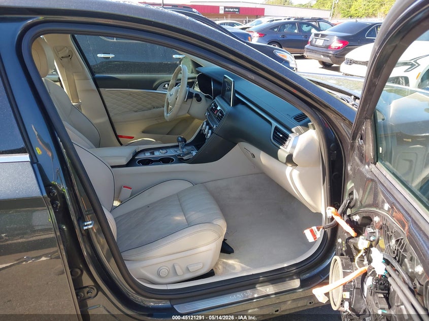 2019 Genesis G70 VIN KMTG34LE7KU012048 IAAI salvage auction — RIGHT FRONT, Salvage (North Carolina), sold $5,500 on 2026-07-09 (photo 5)
