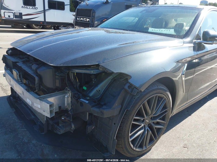 2019 Genesis G70 VIN KMTG34LE7KU012048 IAAI salvage auction — RIGHT FRONT, Salvage (North Carolina), sold $5,500 on 2026-07-09 (photo 6)