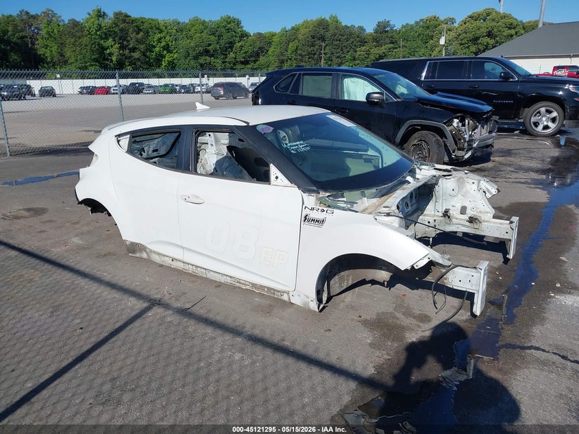 2013 Hyundai Veloster VIN KMHTC6AE4DU117933 IAAI salvage auction — NORMAL WEAR, Bill Of Sale (Georgia), sold $25 on 2026-07-15 (photo 1)