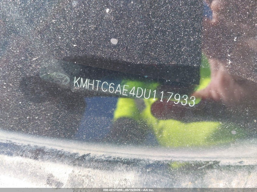 2013 Hyundai Veloster VIN KMHTC6AE4DU117933 IAAI salvage auction — NORMAL WEAR, Bill Of Sale (Georgia), sold $25 on 2026-07-15 (photo 9)