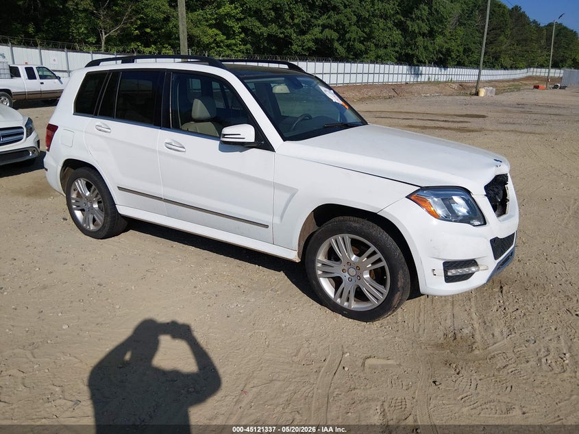 2014 Mercedes-benz Glk-klasse VIN WDCGG5HB0EG315497 IAAI salvage auction — FRONT END, Salvage (Georgia), sold $2,250 on 2026-07-11 (photo 1)