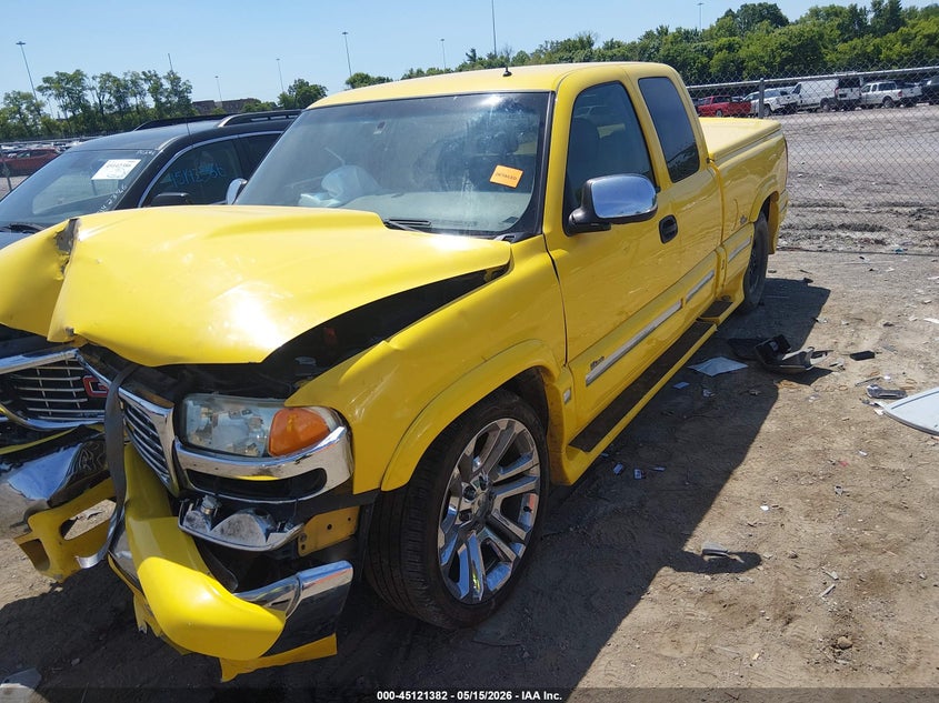 2002 Gmc SIERRA VIN 1GTEC19TX2Z229414 IAAI salvage auction — FRONT END, Clear (Tennessee), sold $600 on 2026-07-09 (photo 2)