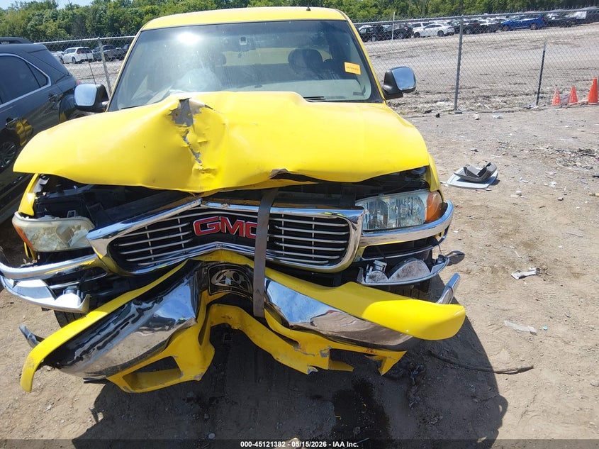 2002 Gmc SIERRA VIN 1GTEC19TX2Z229414 IAAI salvage auction — FRONT END, Clear (Tennessee), sold $600 on 2026-07-09 (photo 6)