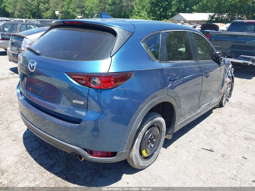 2018 Mazda Cx-5 VIN JM3KFABM0J1368582 IAAI salvage auction — RIGHT SIDE, Salvage (Georgia), sold $3,350 on 2026-07-15 (photo 4)