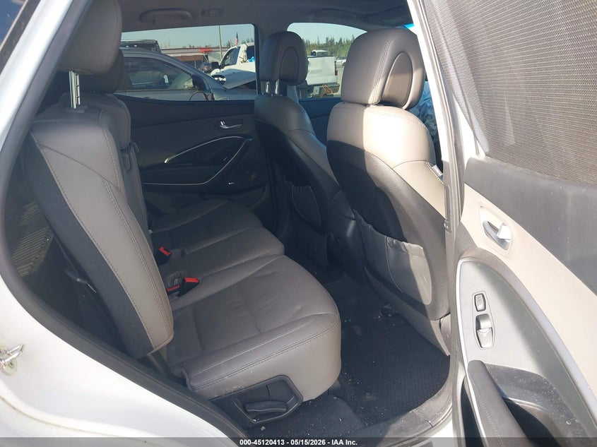 2018 Hyundai Santa fe VIN 5XYZW4LA7JG516644 IAAI salvage auction — FRONT END, Rebuildable (Florida), sold $2,600 on 2026-07-09 (photo 8)