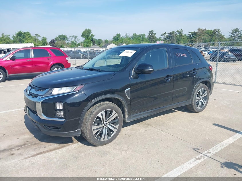 2021 Mitsubishi Outlander VIN JA4APVAU7MU011620 IAAI salvage auction — HAIL, Salvage (Indiana), sold $5,500 on 2026-07-31 (photo 2)